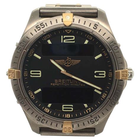 breitling chronomat aerospace titanium|Breitling aerospace for sale.